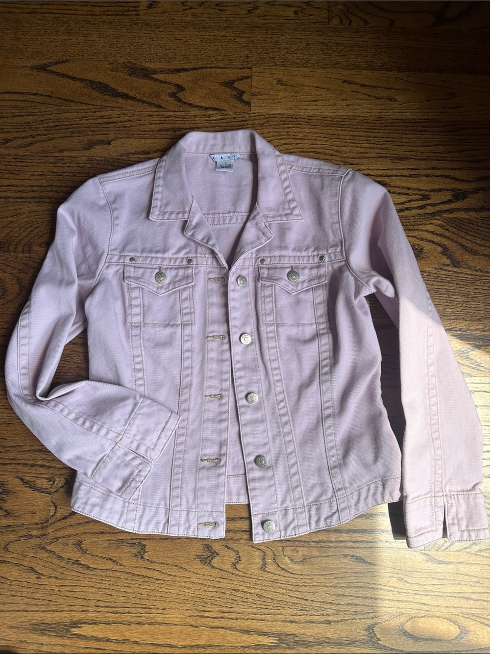 Light Purple Women's Denim Jacket - CAbi